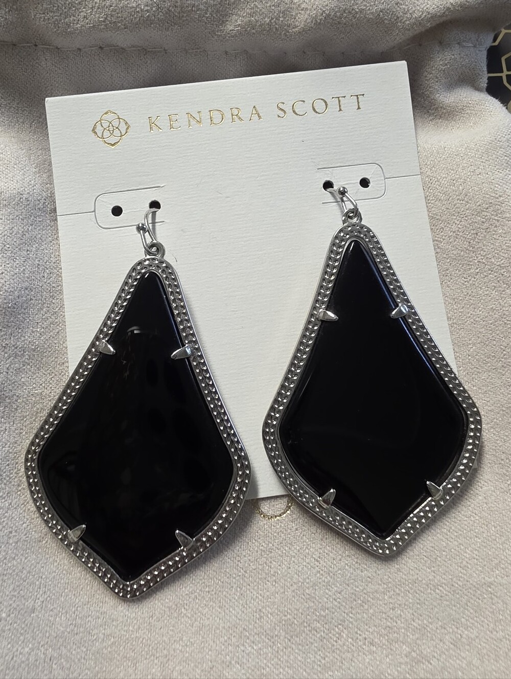 Kendra Scott Black/Silver Alexandra